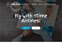 Tablet Screenshot of 1time.co.za